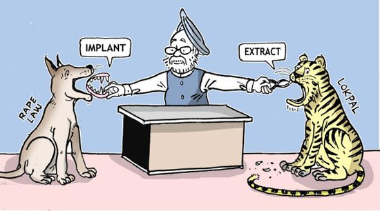 Get Huge Collection of Political Cartoons Jokes and Comics About Manmohan Singh